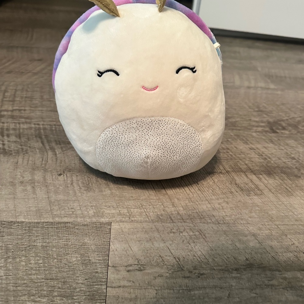 Cute Plush butterfly squishmallow Toy with Purple and White Accents